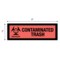 Nevs Label, Biohazard Contaminated Trash 2" x 6" x 500" LW-0084 - alternate 2